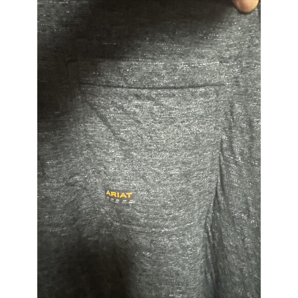 Ariat Rebar Foundation 1/4 Zip Pullover Shirt Men XL - Picture 3 of 4